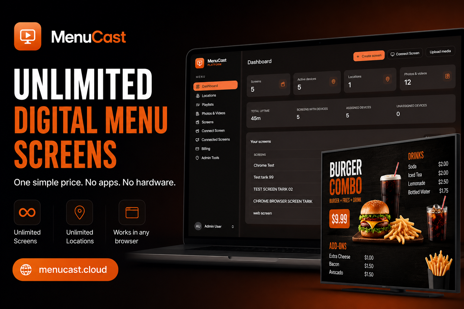 MenuCast gallery image