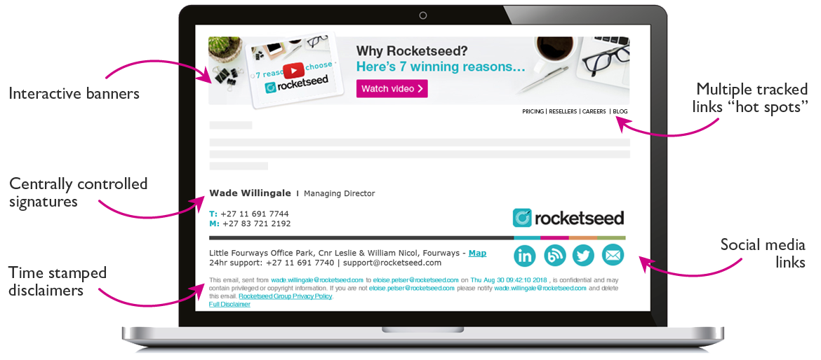 Rocketseed Email Signatures gallery image