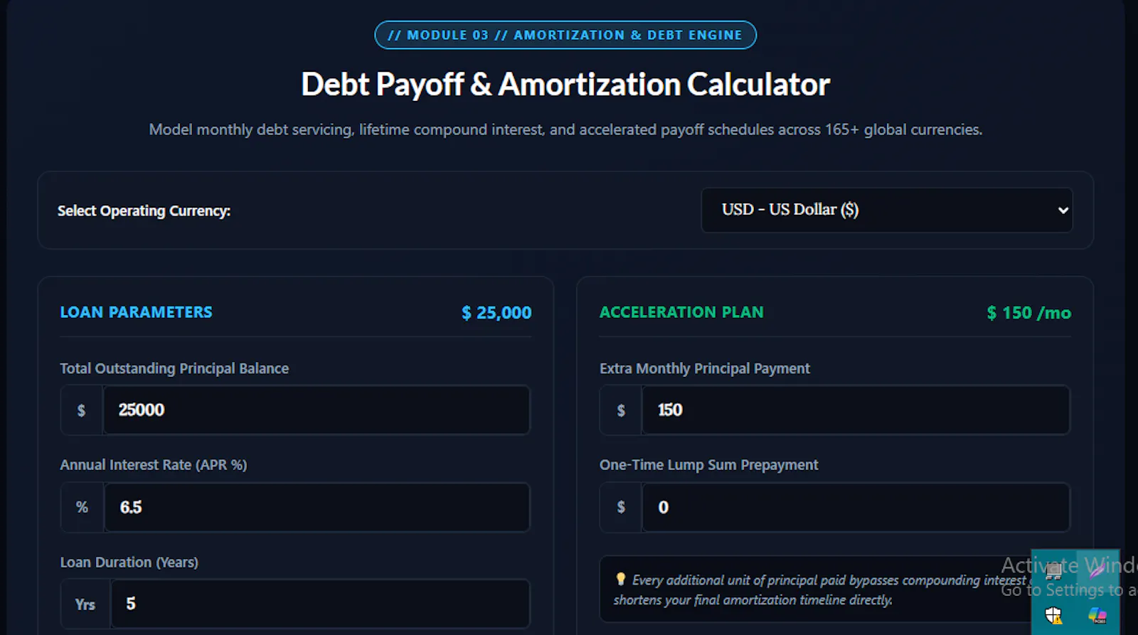 Daily Wealth Audit screenshot 1