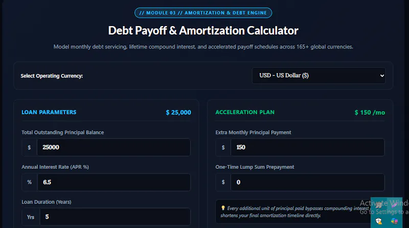 Daily Wealth Audit screenshot 1