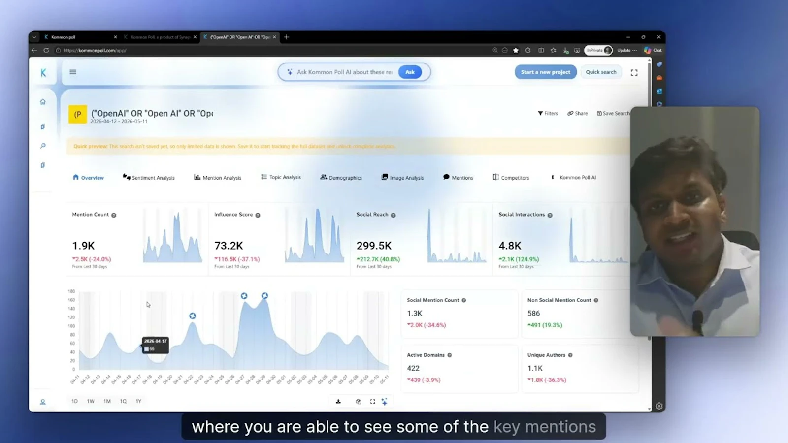 Kommon Poll screenshot 1 (video preview)