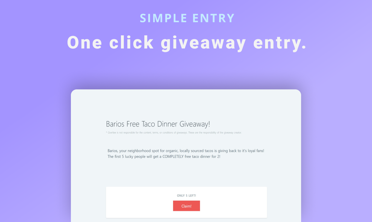 GiveYaw gallery image