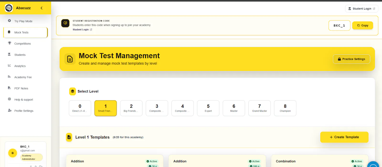 Abacuzz screenshot 1