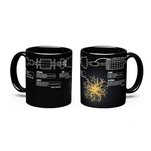 Higgs Boson Heat Change Mug