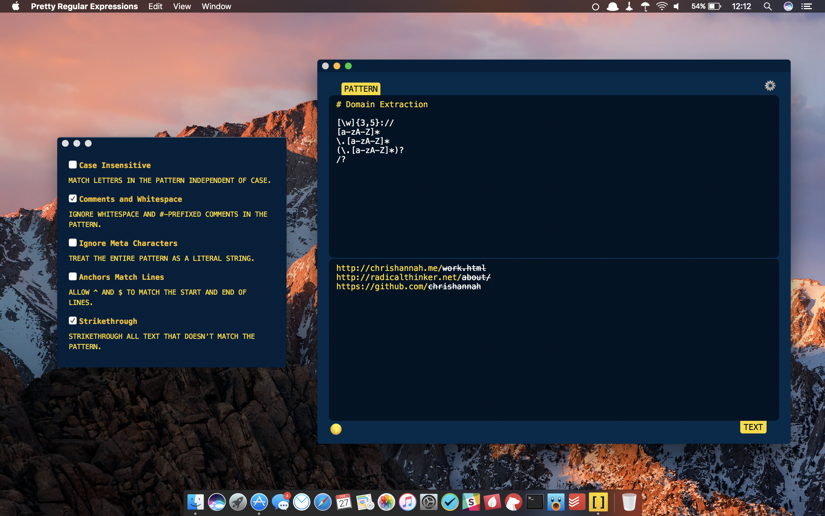 Pretty Regular Expressions gallery image