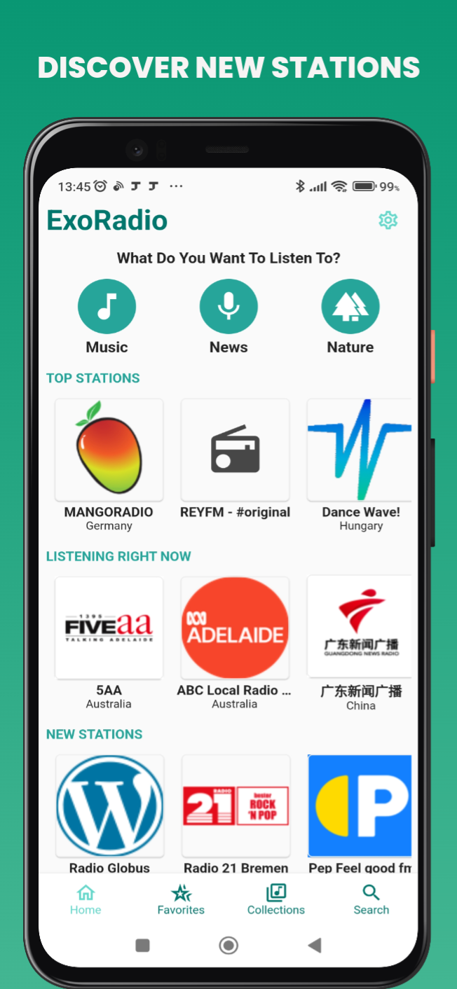 Landschap - Gratis internetradio media 2