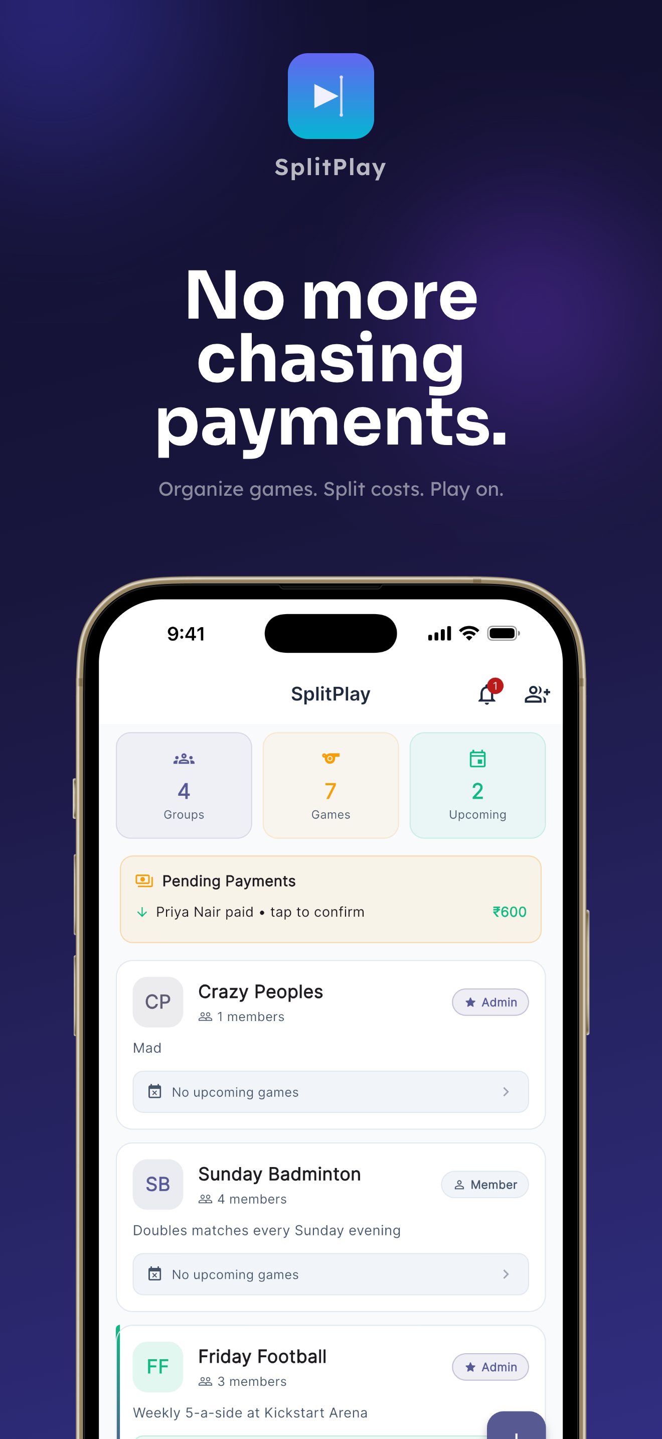 SplitPlay gallery image