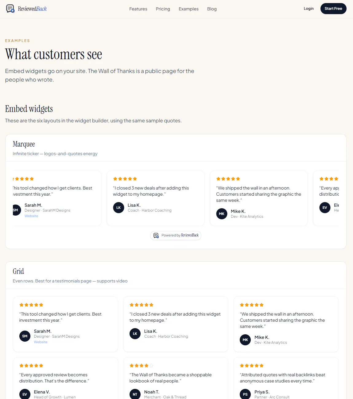ReviewedBack gallery image
