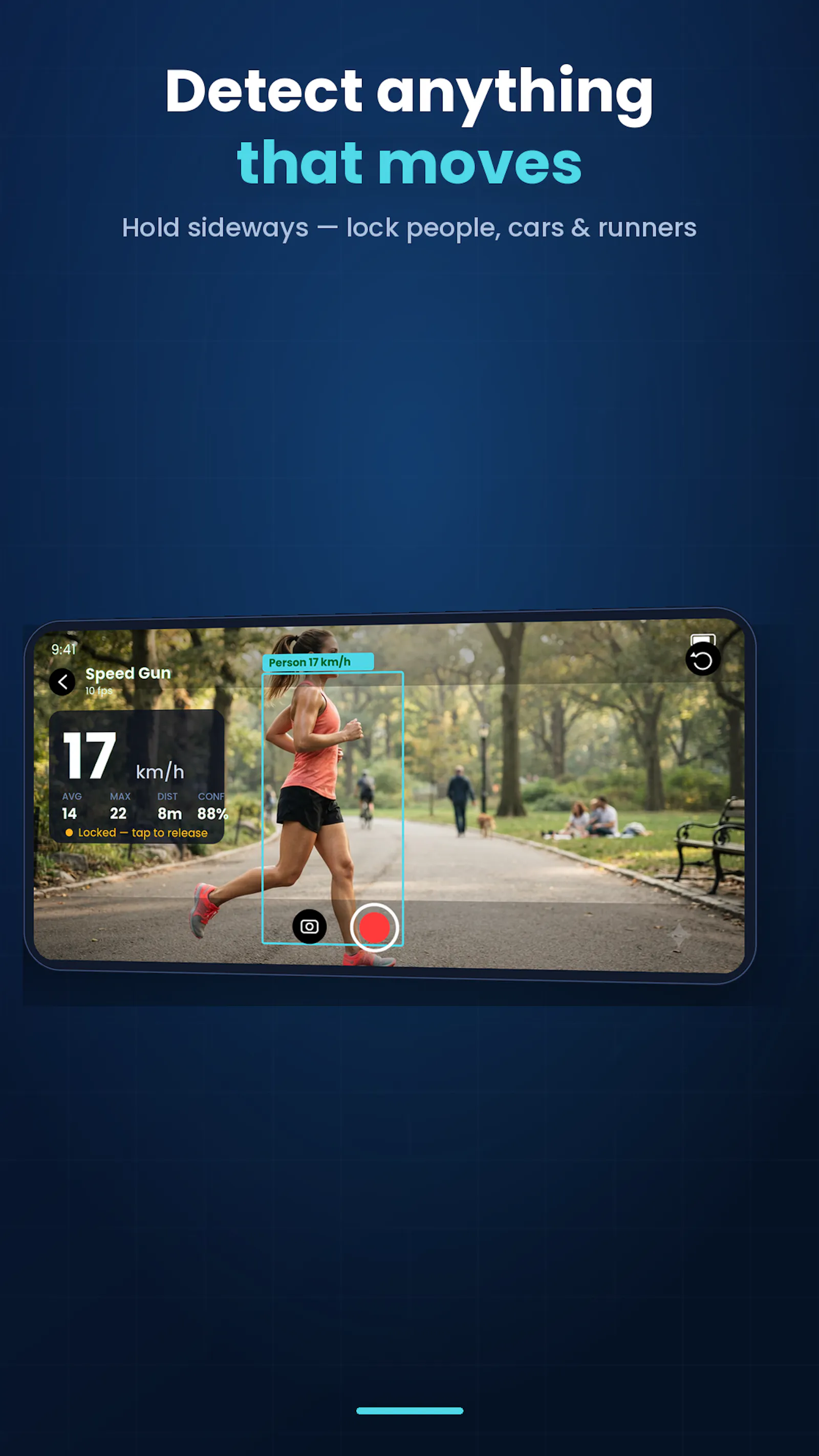 Speed Gun : AI Speed Detector screenshot 1