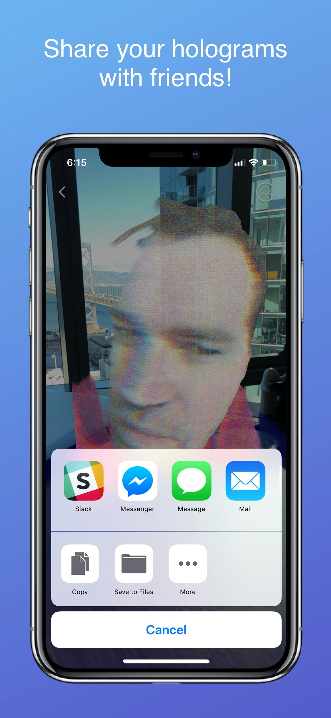 HoloBack Image