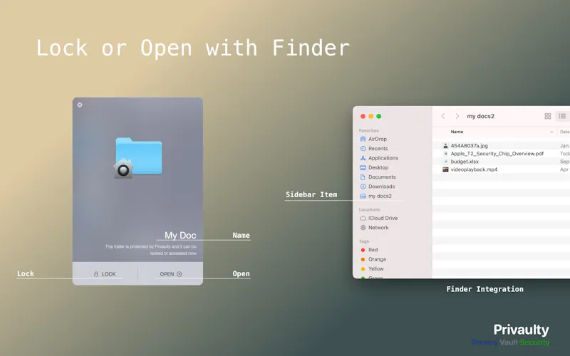 Folder Lock Vault screenshot 3