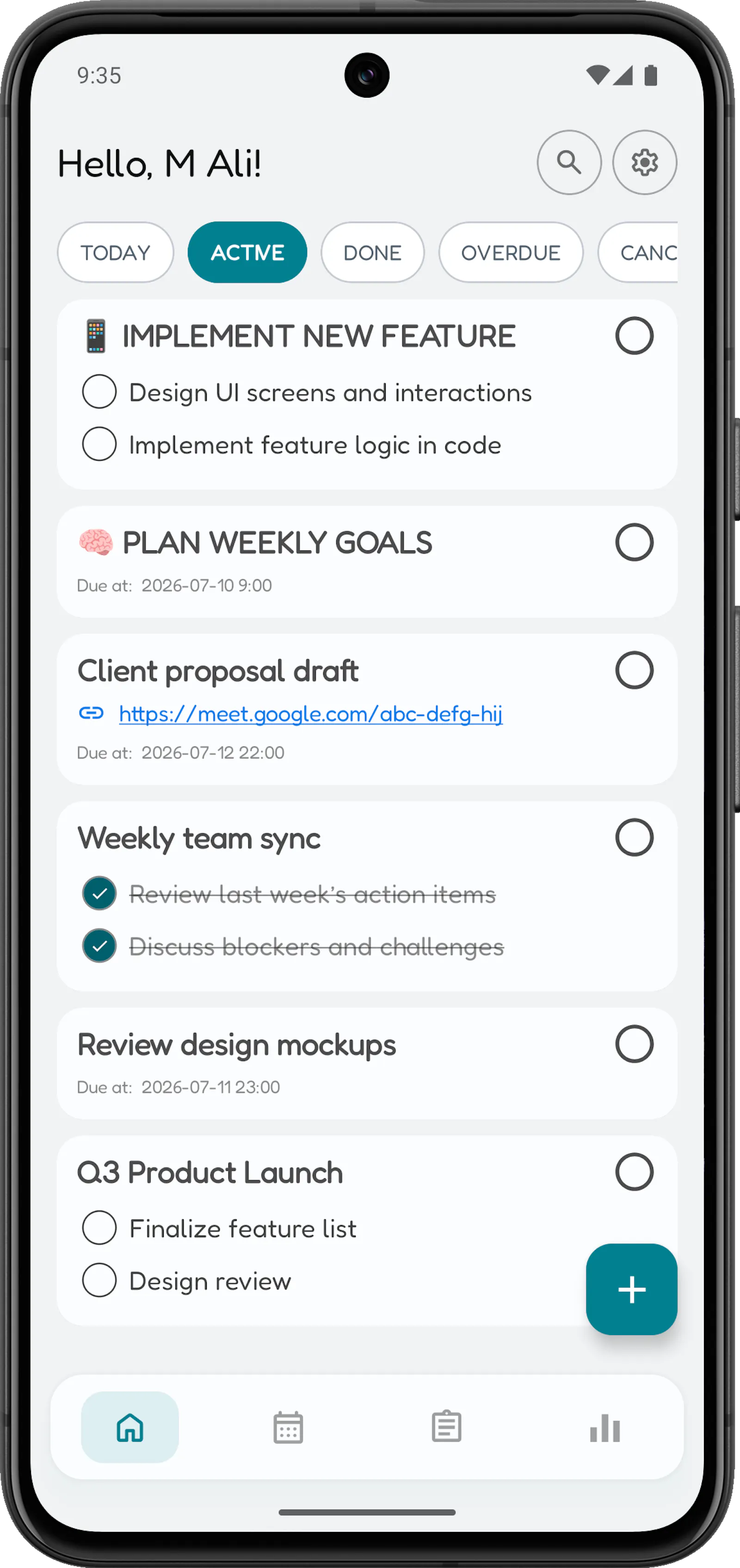 Taskaro screenshot 2
