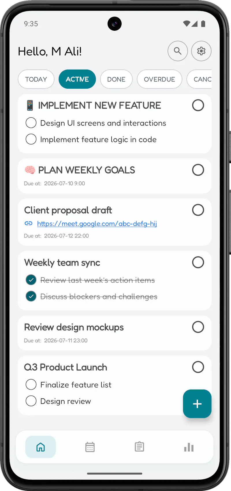 Taskaro screenshot 2