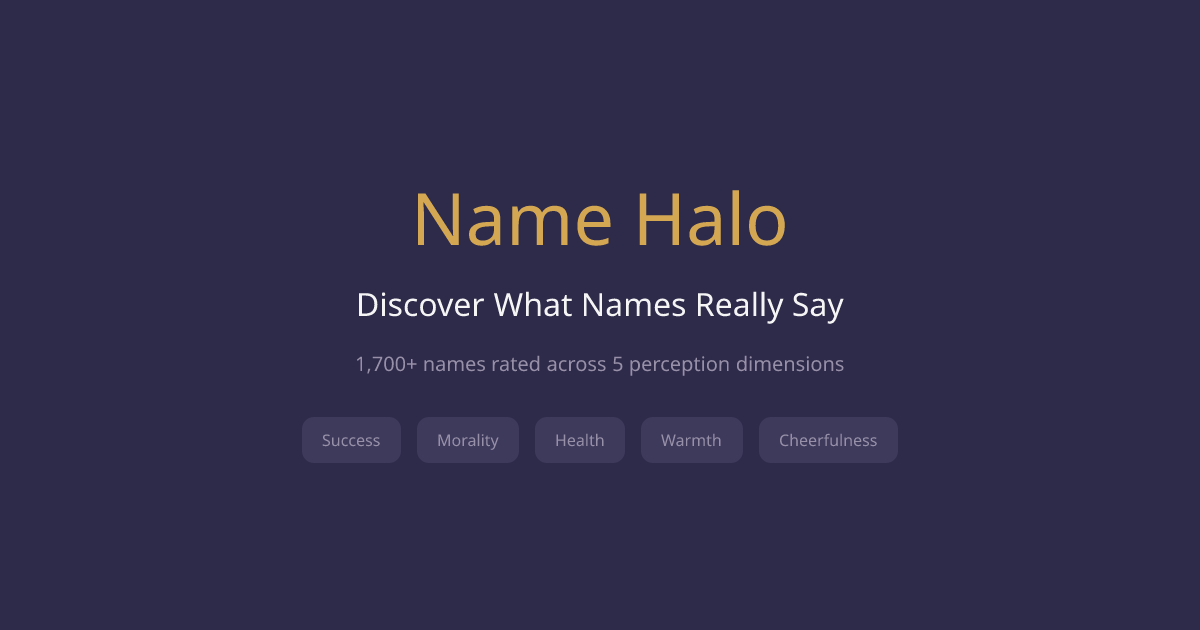 Name Halo - Main product screenshot demonstrating key features and user interface