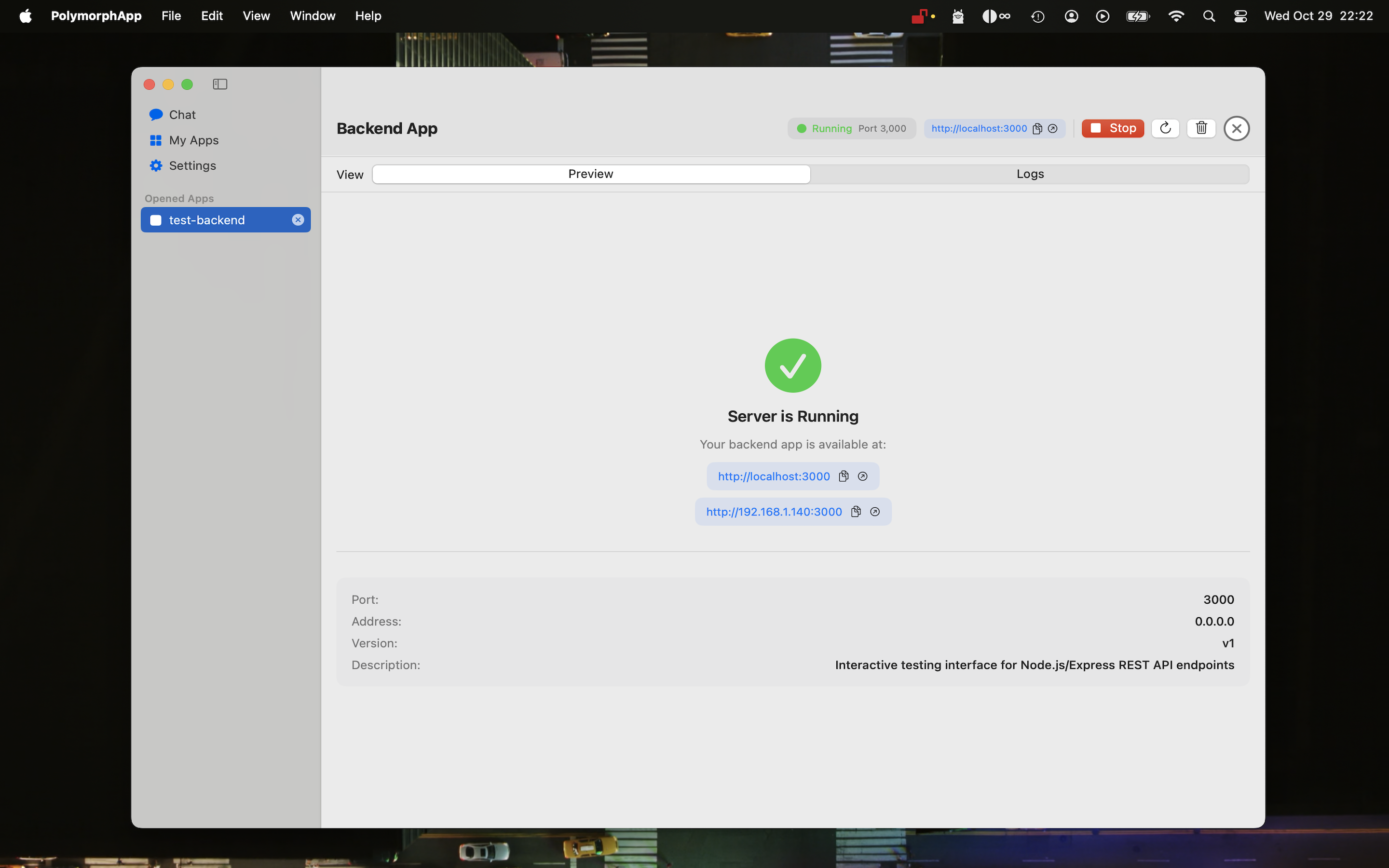 PolymorphApp - Screenshot 2 preview