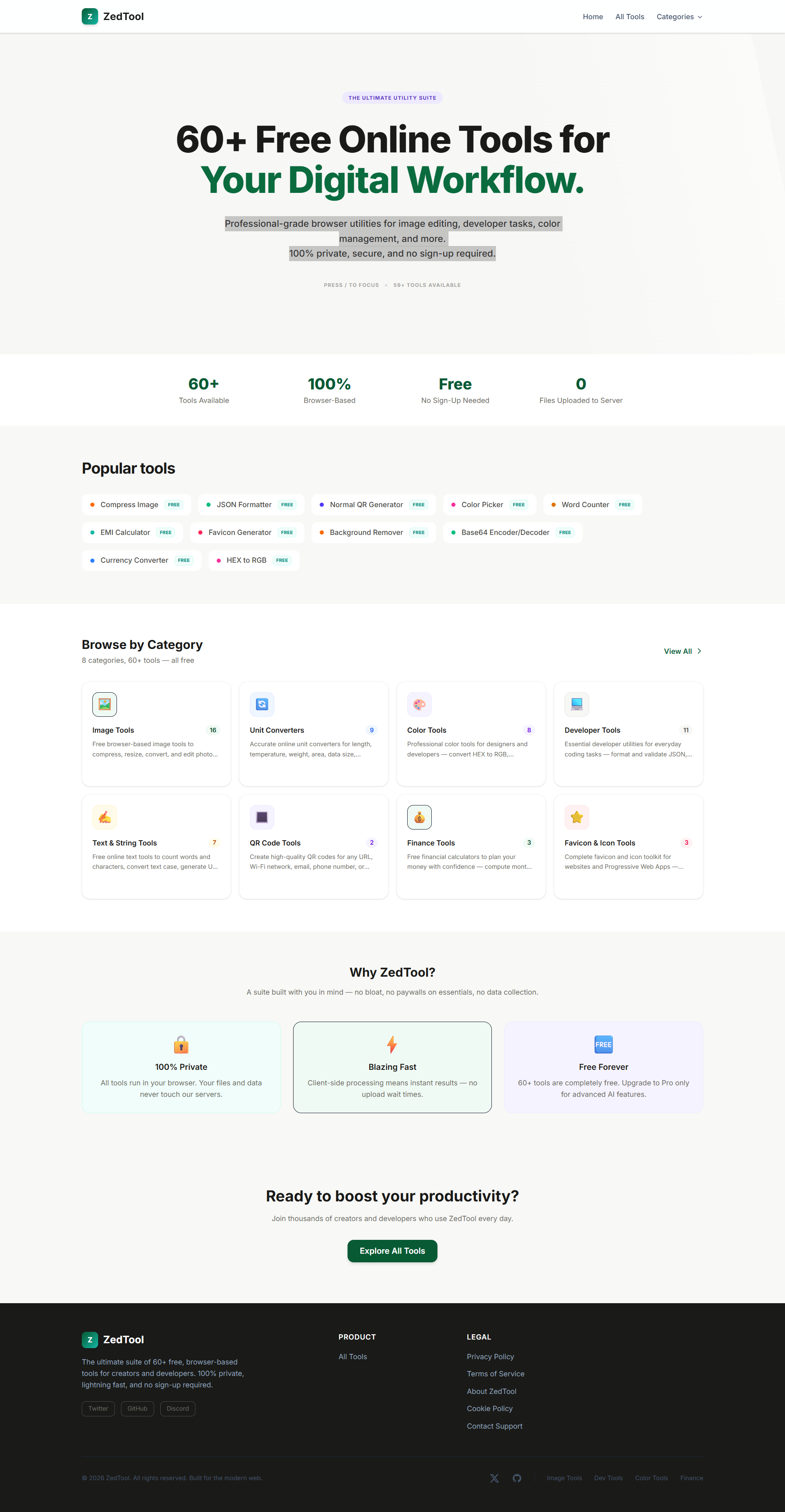 ZedTool gallery image