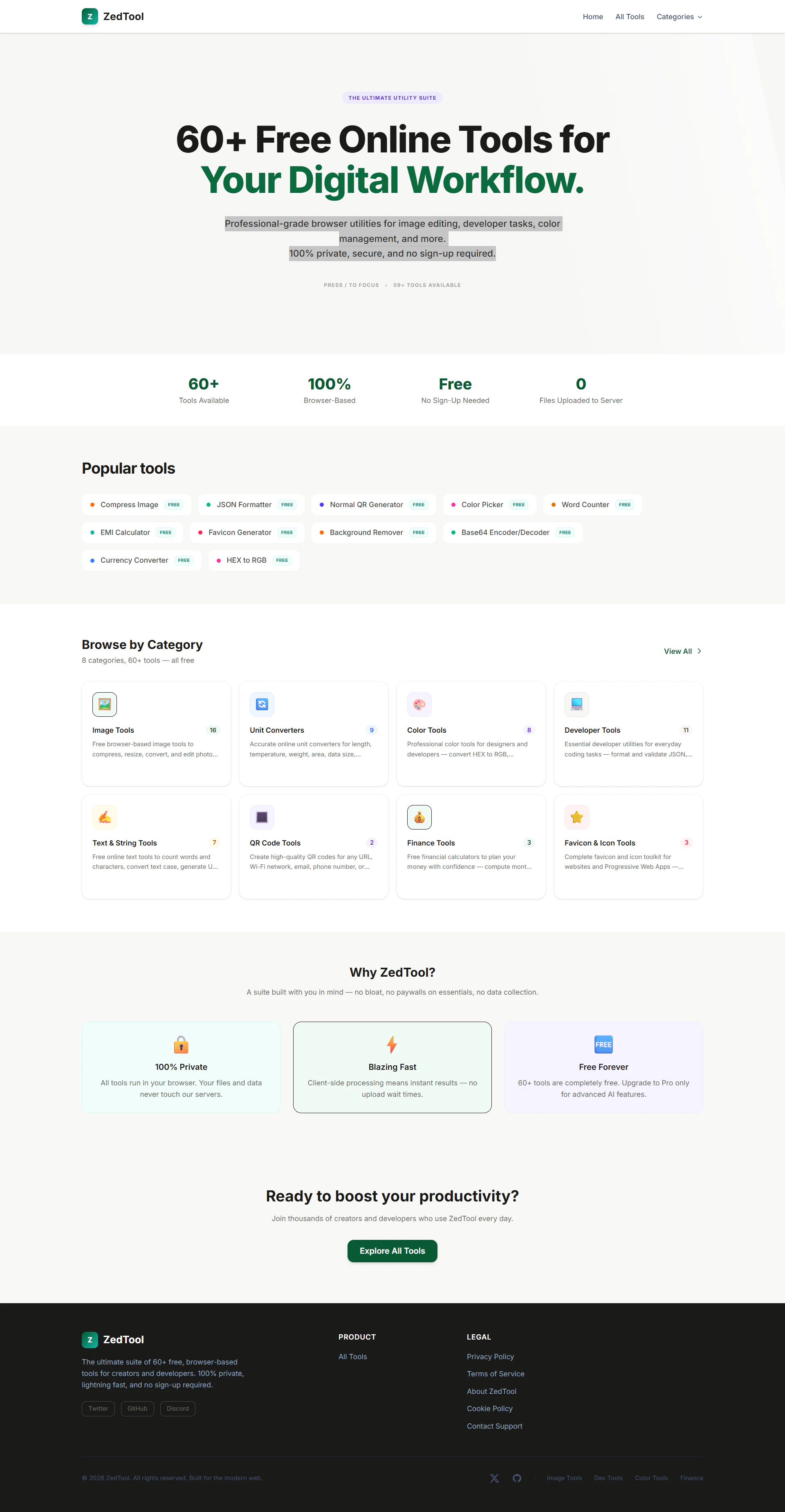 ZedTool screenshot 1