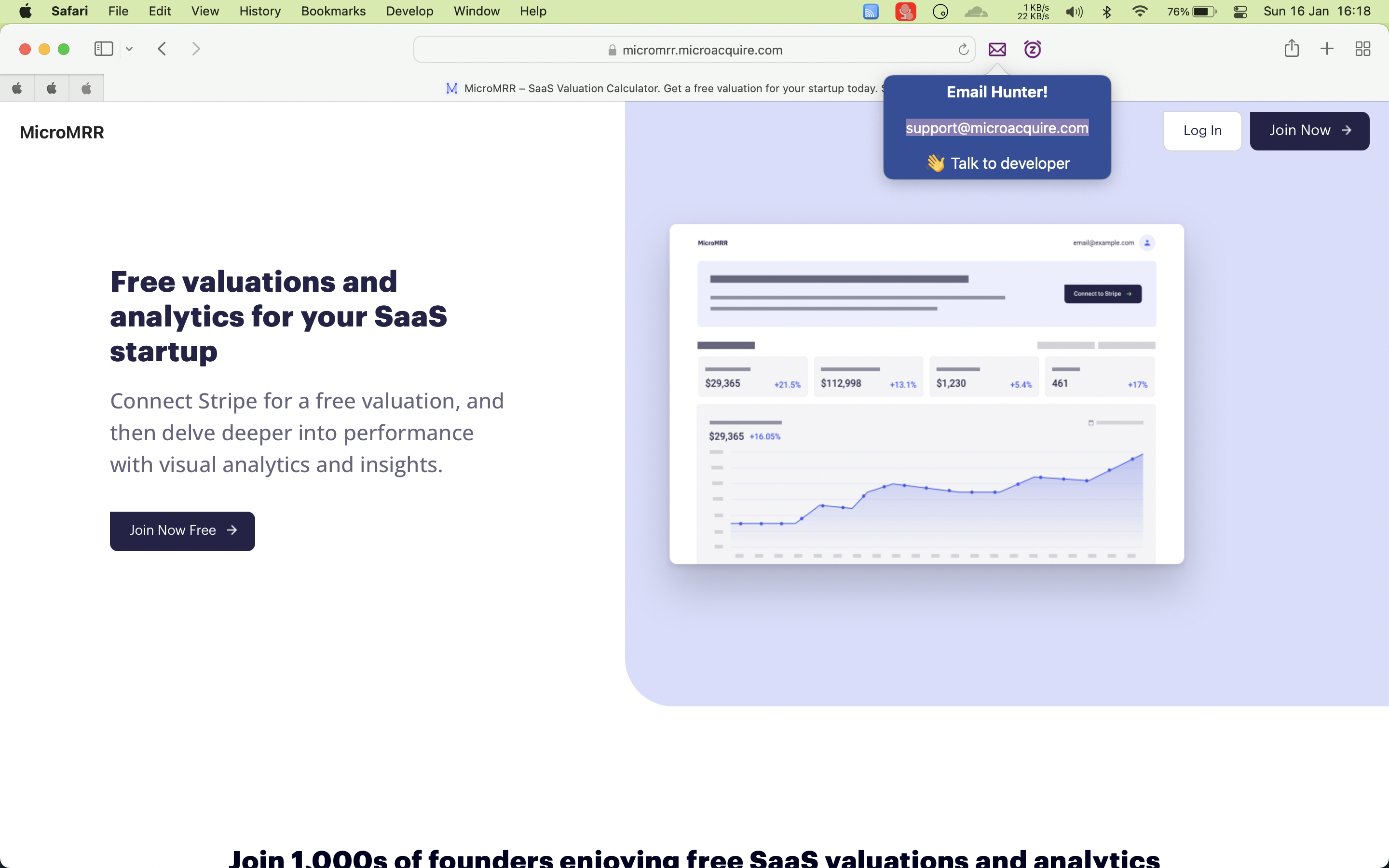 Email Hunter gallery image