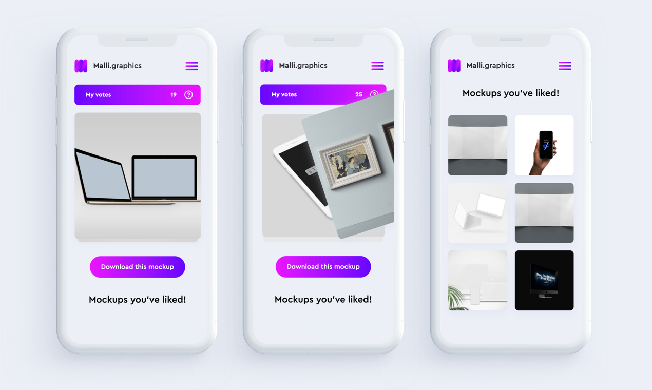 Malli - Free Handpicked Mockups gallery image