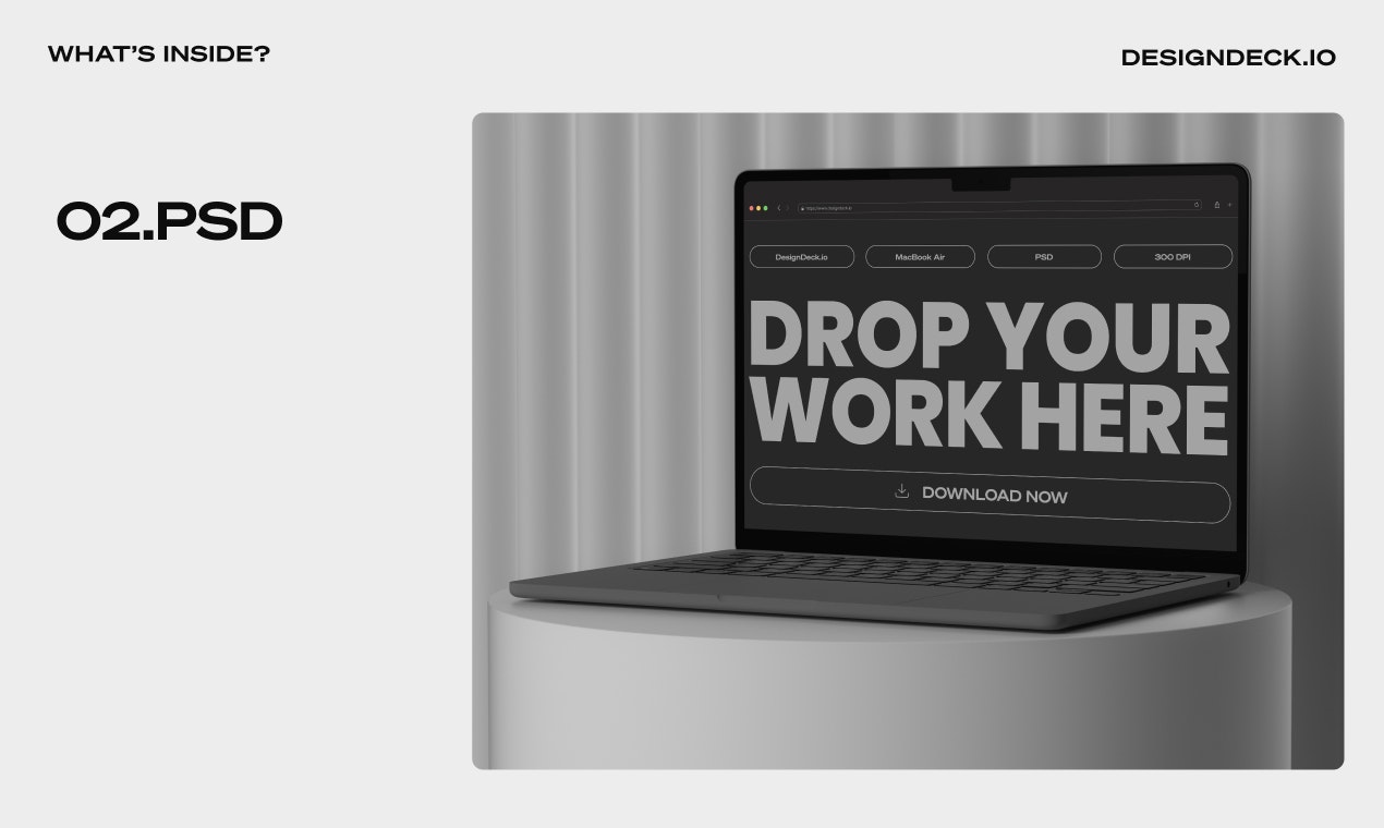 Vol 1 - Macbook Air Mockups media 9