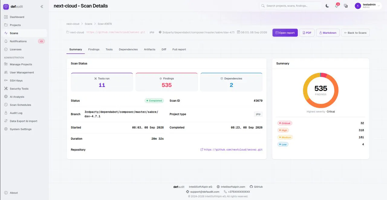 DefAudit gallery image