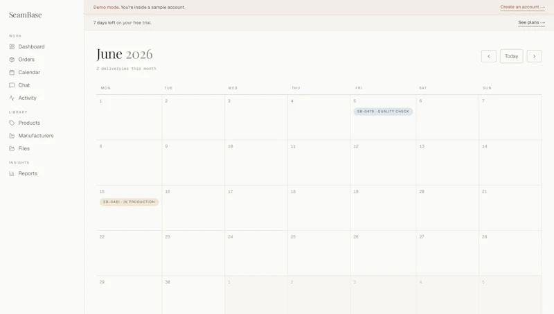 SeamBase screenshot 5