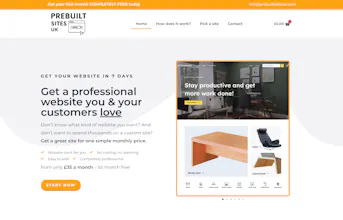 Pre Built Websites gallery image