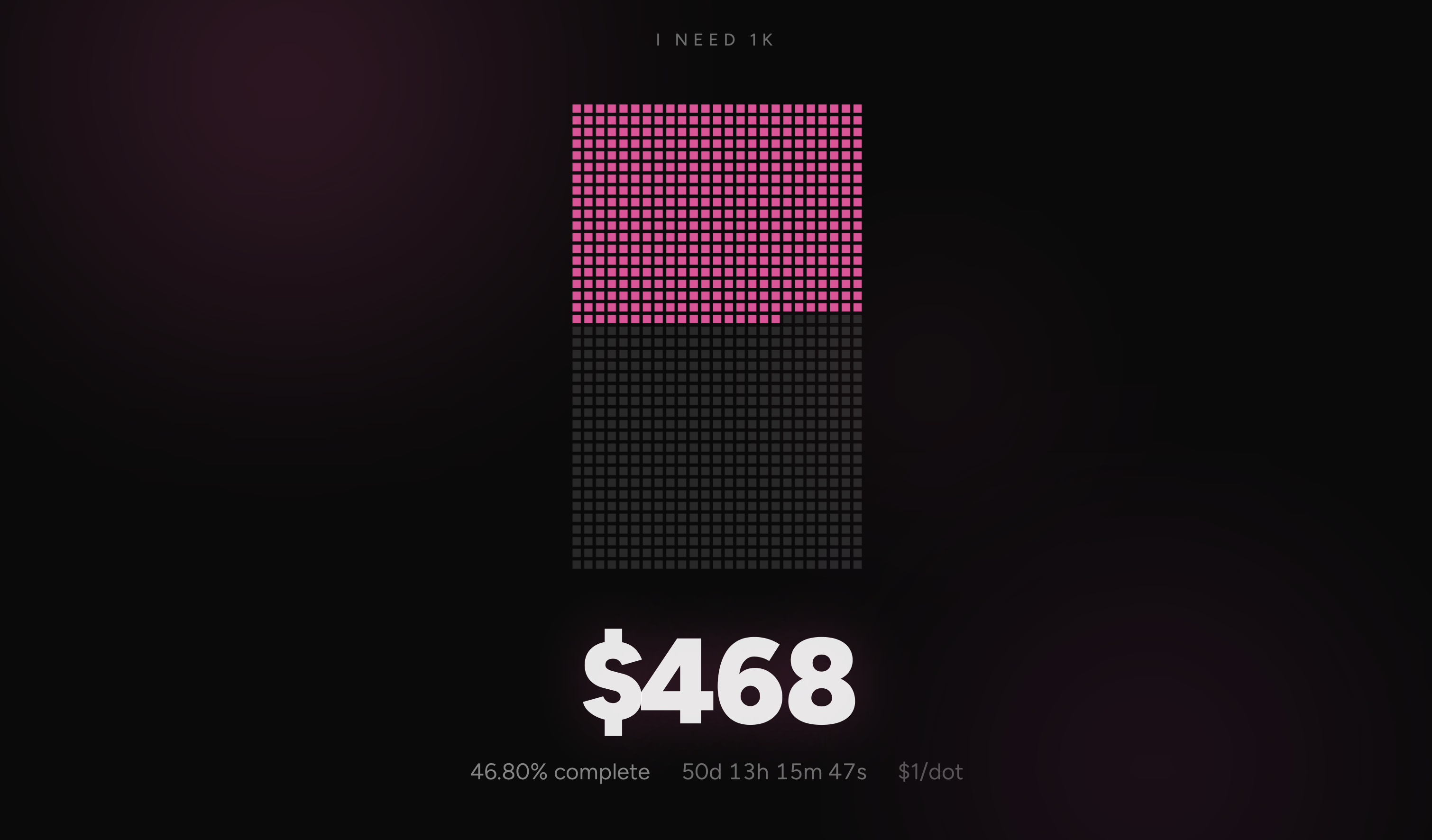 My Million Dollar Wall - Screenshot 5 showing product features and functionality