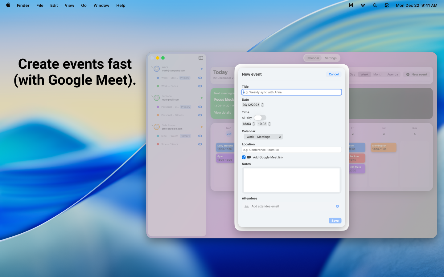 Meety 2.0 - Screenshot 4 showing product features and functionality