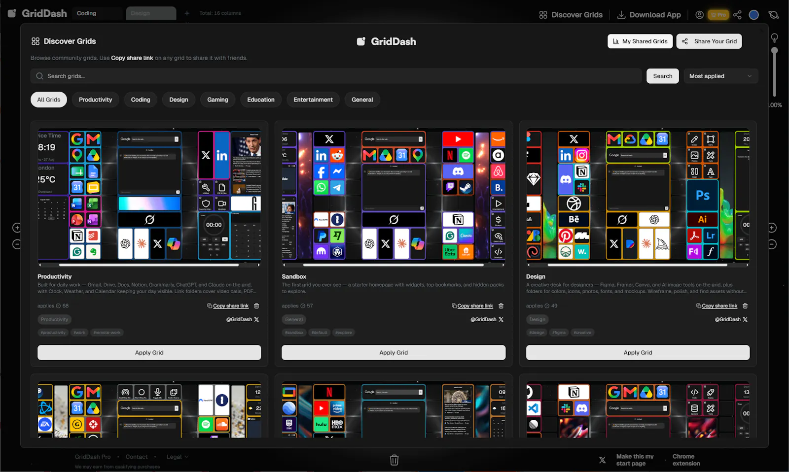 GridDash screenshot 6