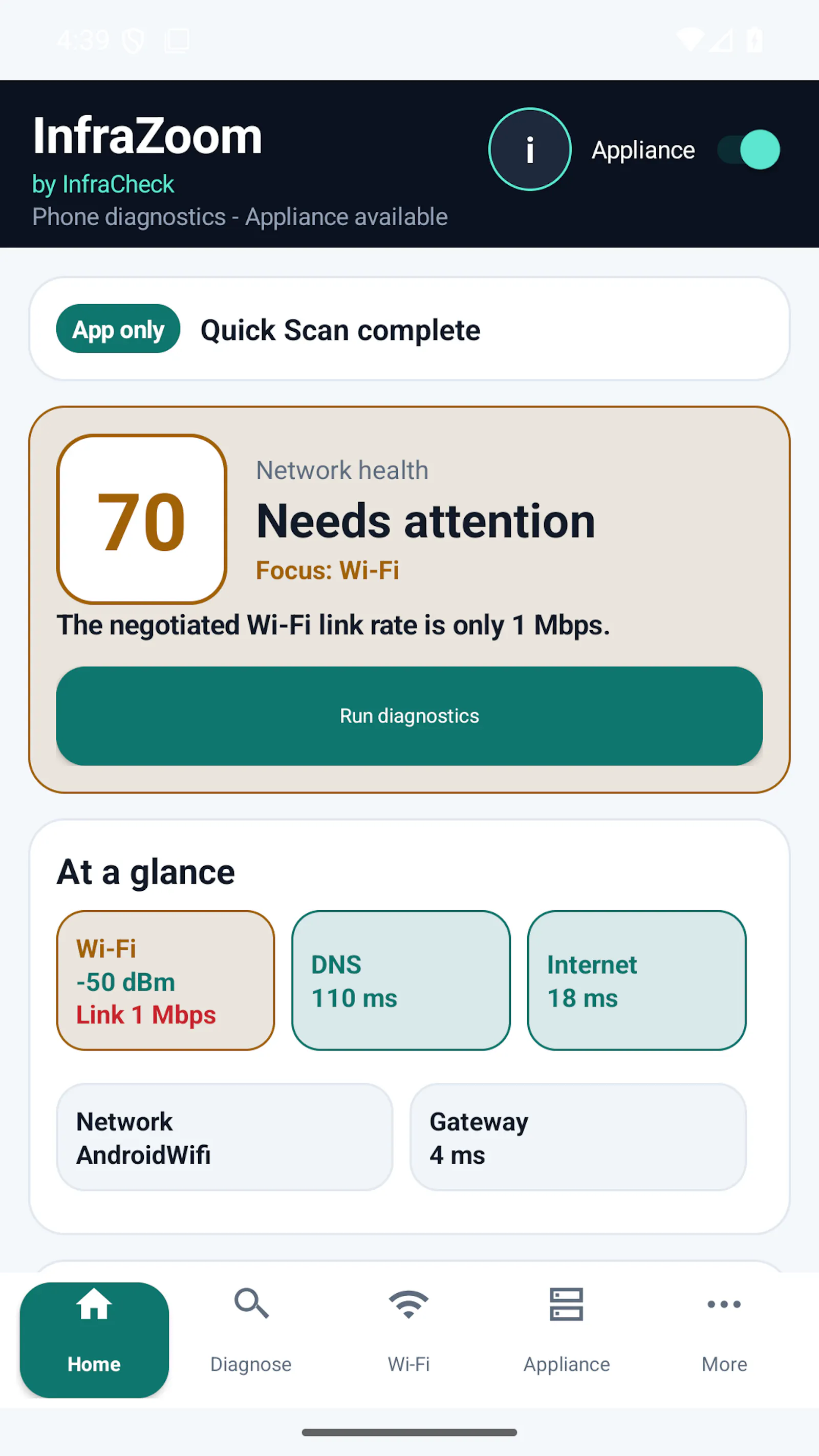 Infracheck screenshot 5