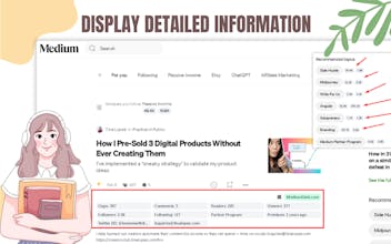 Instant Medium Analytics gallery image