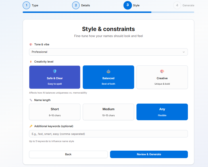 NameItGenie.ai gallery image