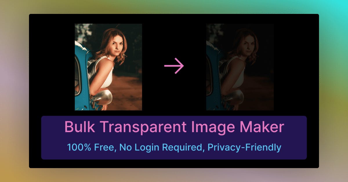 Bulk Transparent Image Maker media 1