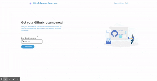 GitHub hervatten generator media 3