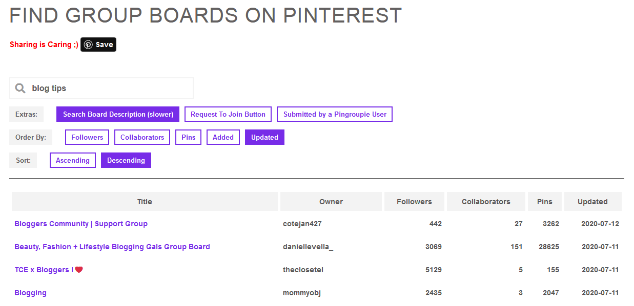 PinGroupie gallery image