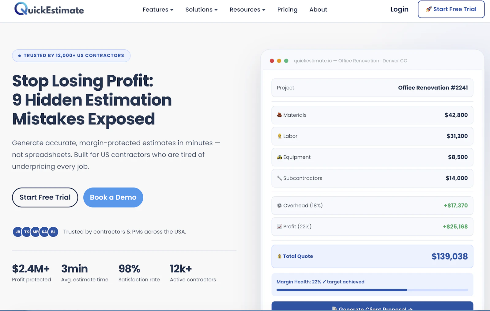 Stop Losing Profit on Every Project  screenshot 2