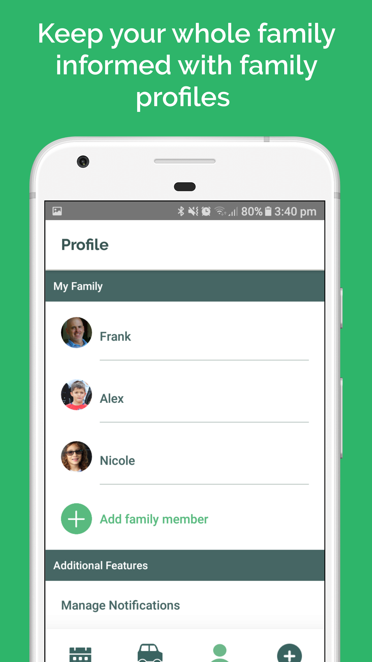 GoKid Carpool App - Android gallery image