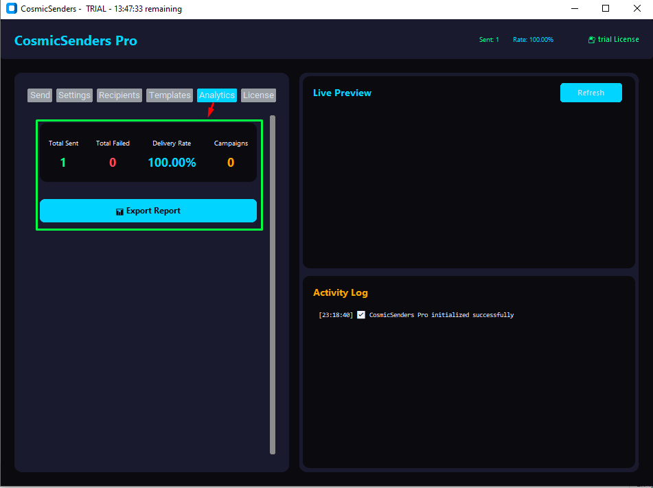 CosmicSenders Pro gallery image