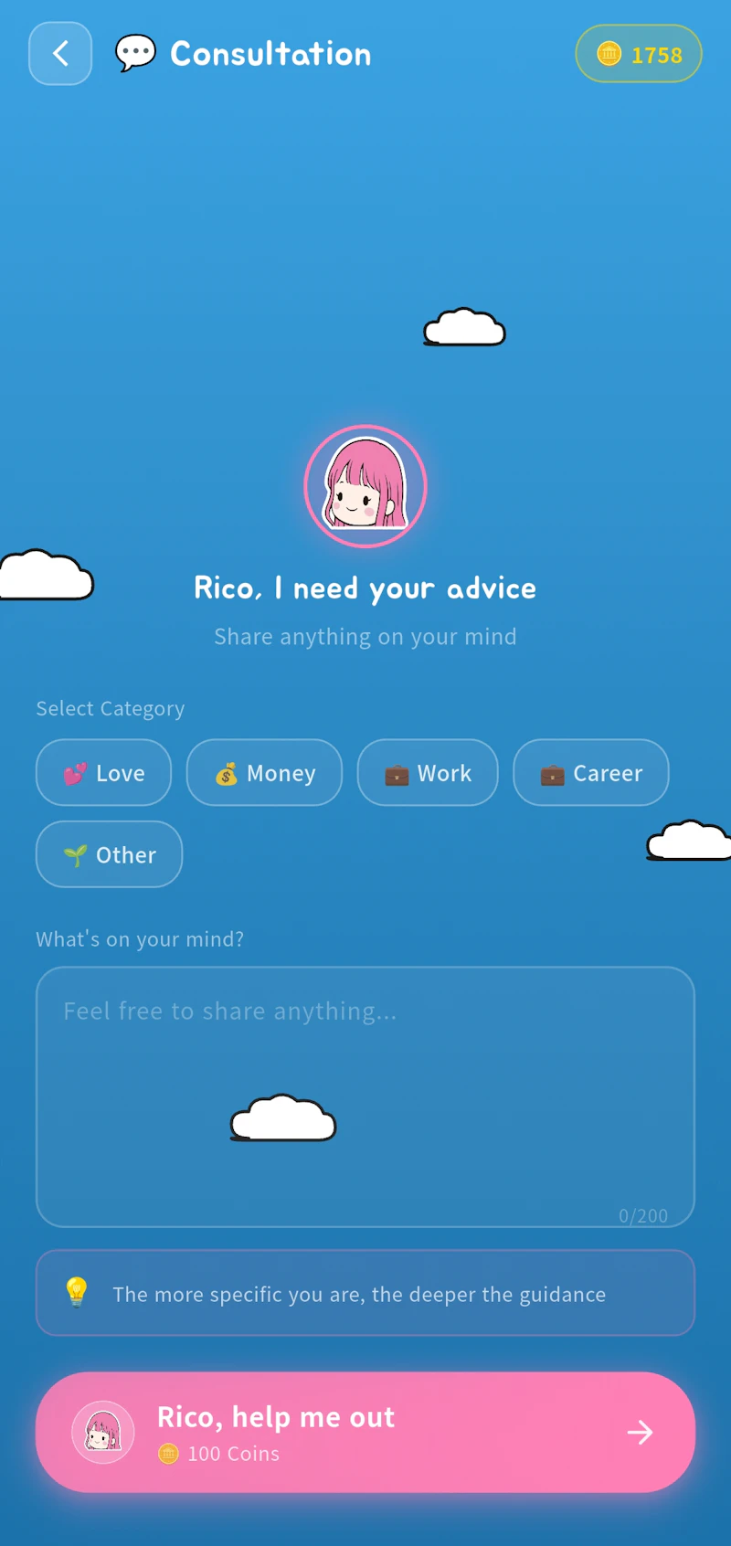 PuniTarot screenshot 3