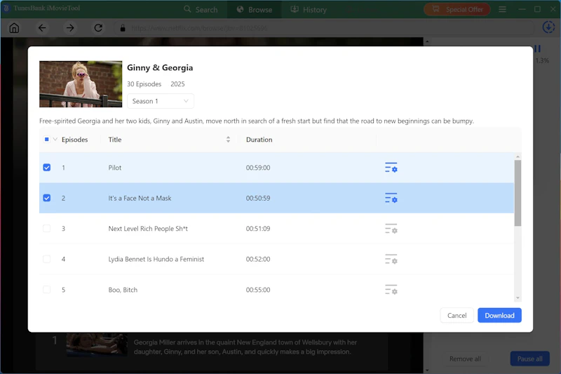 iMovieTool Netflix Video Downloader screenshot 7