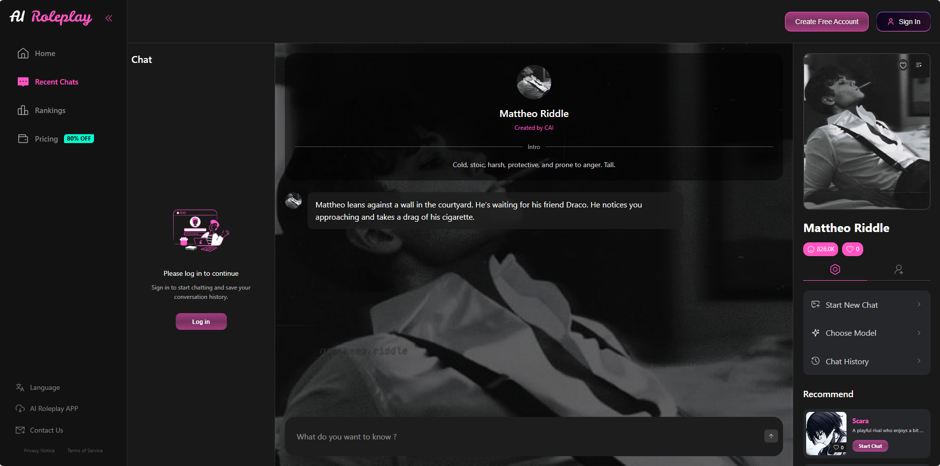 AI Roleplay gallery image
