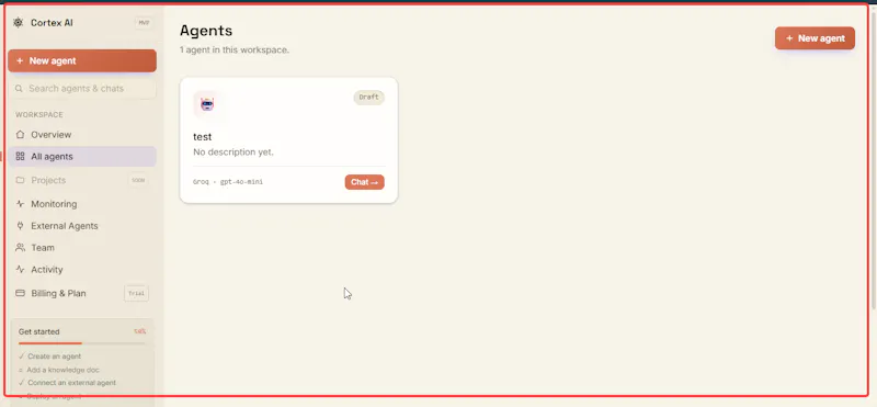 Cortex screenshot 2