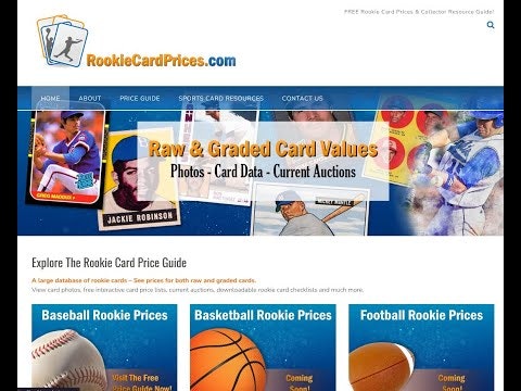 Free Rookie Card Price Guide gallery image