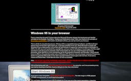 Windows 95 In Browser  media 2