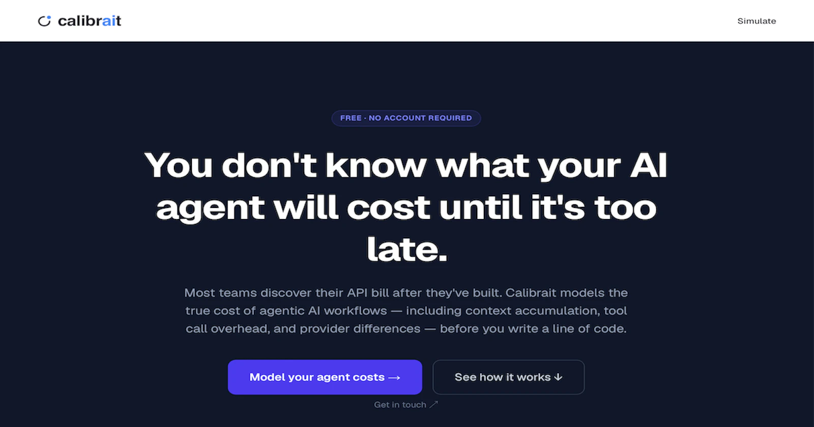 Calibrait screenshot 1