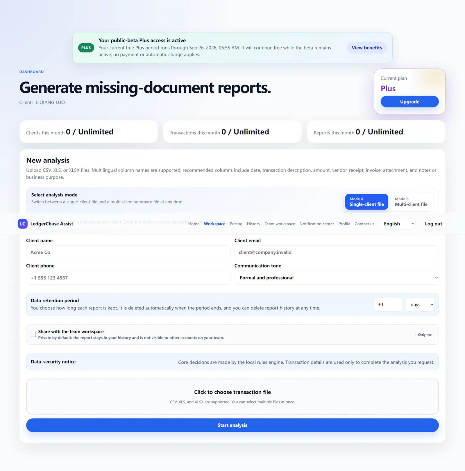 LedgerChase Assist screenshot 2