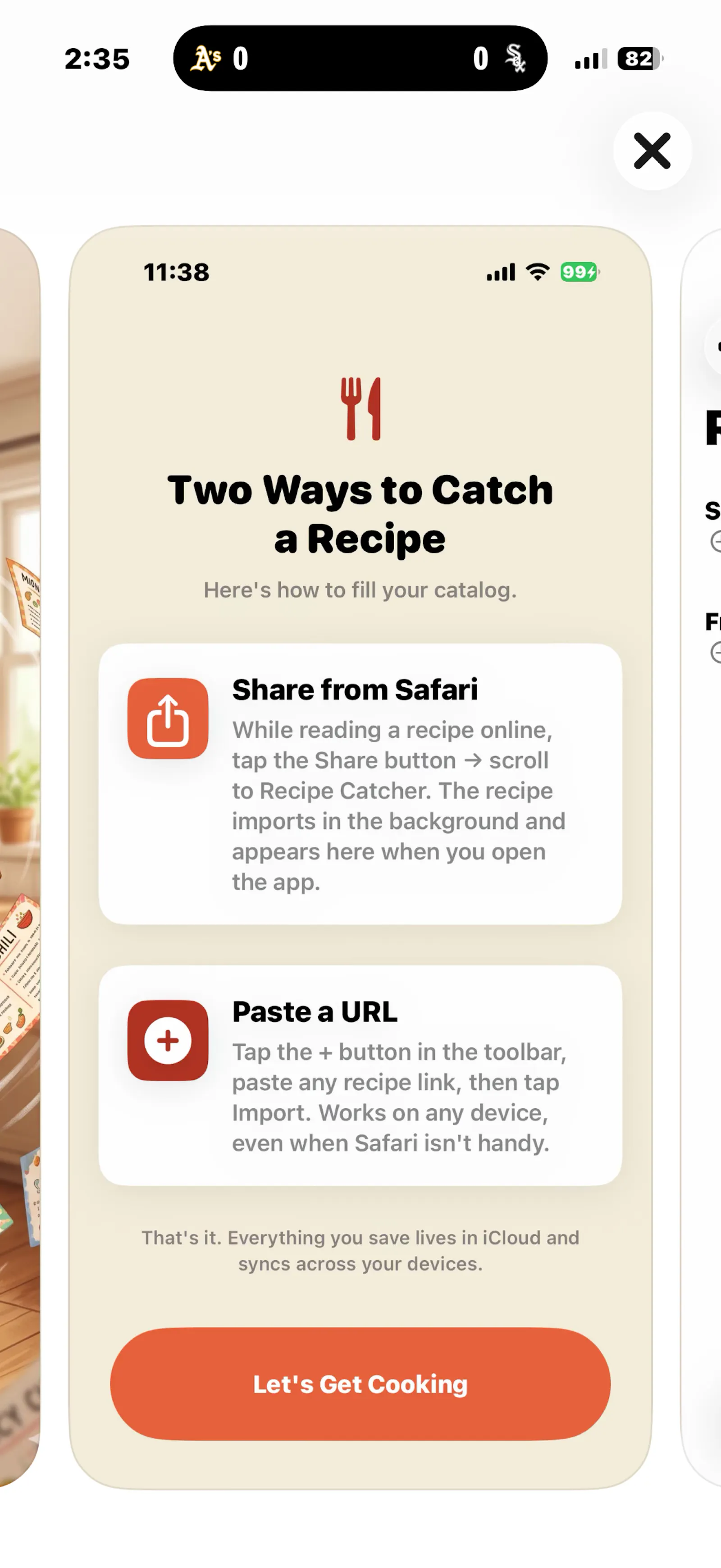 Recipe Catcher  screenshot 2