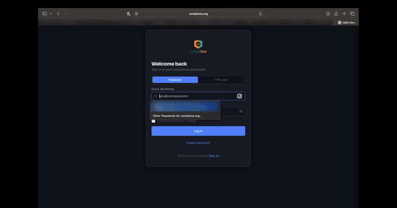 CompliOne screenshot 4