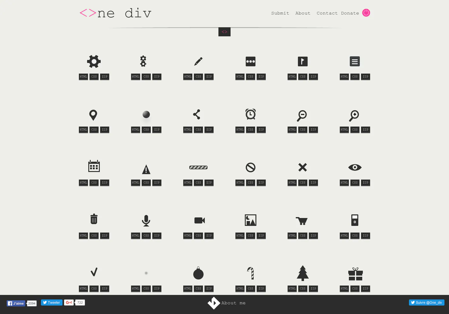 One div
